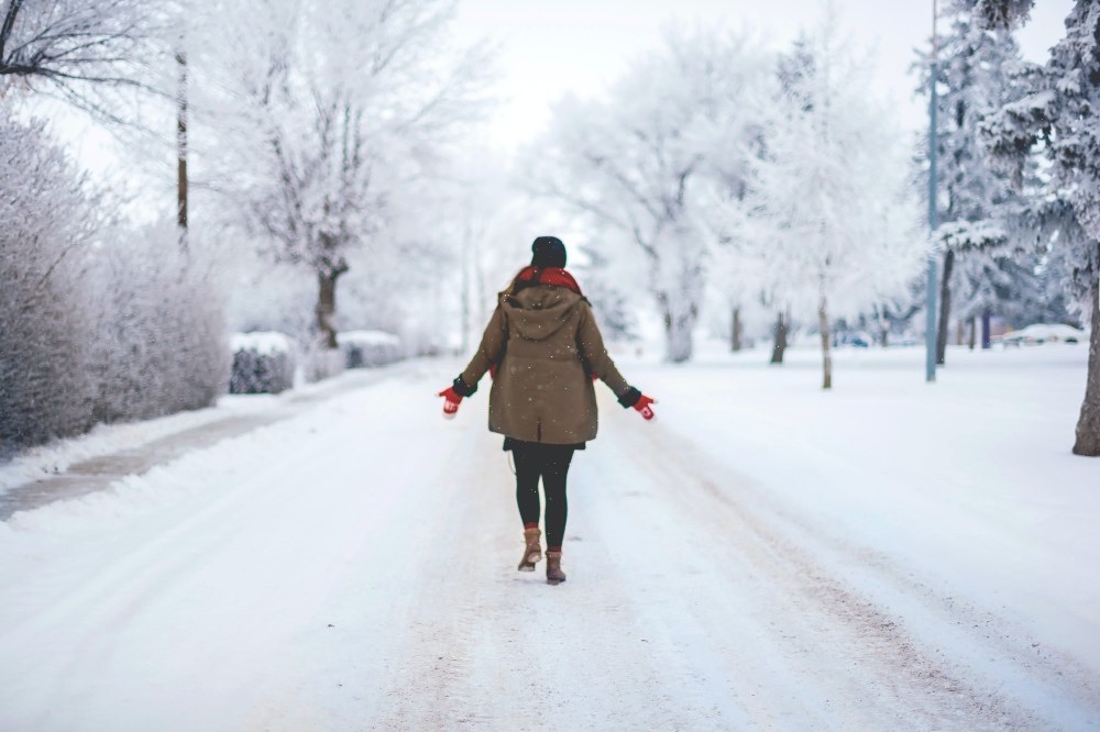 A walk in the snow might boost your mood... / Picture Credit: Unsplash
