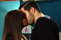 Victoria and Ross lock lips / Credit: ITV