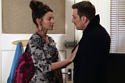Tina tells Peter she thinks she's pregnant / Credit: ITV