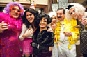 The residents dress up in fancy dress / Credit: ITV