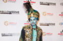 Adam Lambert dressed as genie over the weekend