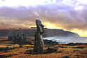 The Moai at Easter Island