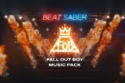 The Fall Out Boy Music Pack is available now for Beat Saber