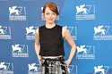 Emma Stone makes a stylish mark in her printed trousers