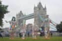 Sodastream highlights the issue of plastic bottle waste, unveiling a ten ft sculpture made out of 847 plastic bottles, the number an average family wi