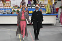 Cara Delevingne and Karl Lagerfeld close the Chanel show