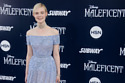 Elle Fanning wearing Elie Saab with a choker necklace