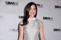 Emmy Rossum chooses a sweet look in a collared dress