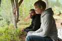 Isaac and Gleeson in Ex Machina / Picture Credit: Universal Pictures