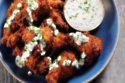 Fried Chicken Wings with Blue cheese Dip