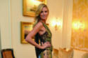 Heidi Klum wears Max Azria Atelier gown