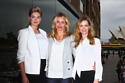 Kate Upton, Cameron Diaz and Leslie Mann all favour a white blouse