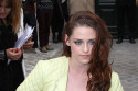 Kristen Stewart outside the Balenciaga fashion show
