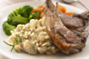 Lamb Cutlets with Butterbean Mash