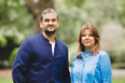 Sameer and Nina, founders of Prodigy Snacks by Liz Isles Photography