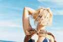 Pamela Anderson Works 'Washed Out Nautical'