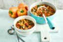 Minestrone Soup With Pepper Poodles