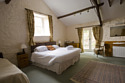 One of the delightful rooms at Raventsone Lodge  