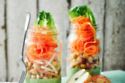 Apple Vegan Salad Jar