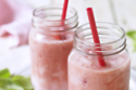Iced Strawberry And Coconut Smoothie