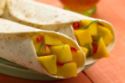 Gluten Free and vegan sweet mango fajitas