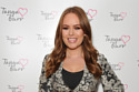 Tanya Burr at the launch of her latest beauty products
