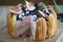 Winter Fruits And Madeleine Charlotte Cake