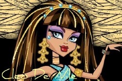 Monster High Makeover Cleo De Nile Look
