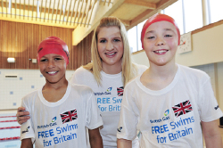Rebecca Adlington Launches Free Swims For Britain