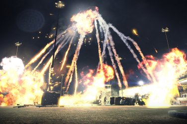 The Korean 2011 fireworks show was very impressive