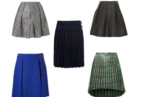 Back to school fashion: Pleated skirts