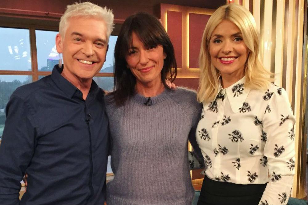 Phillip Schofield, Davina McCall and Holly Willoughby