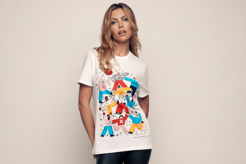Abbey Clancy is one of the faces of the TK Maxx Comic relief collab