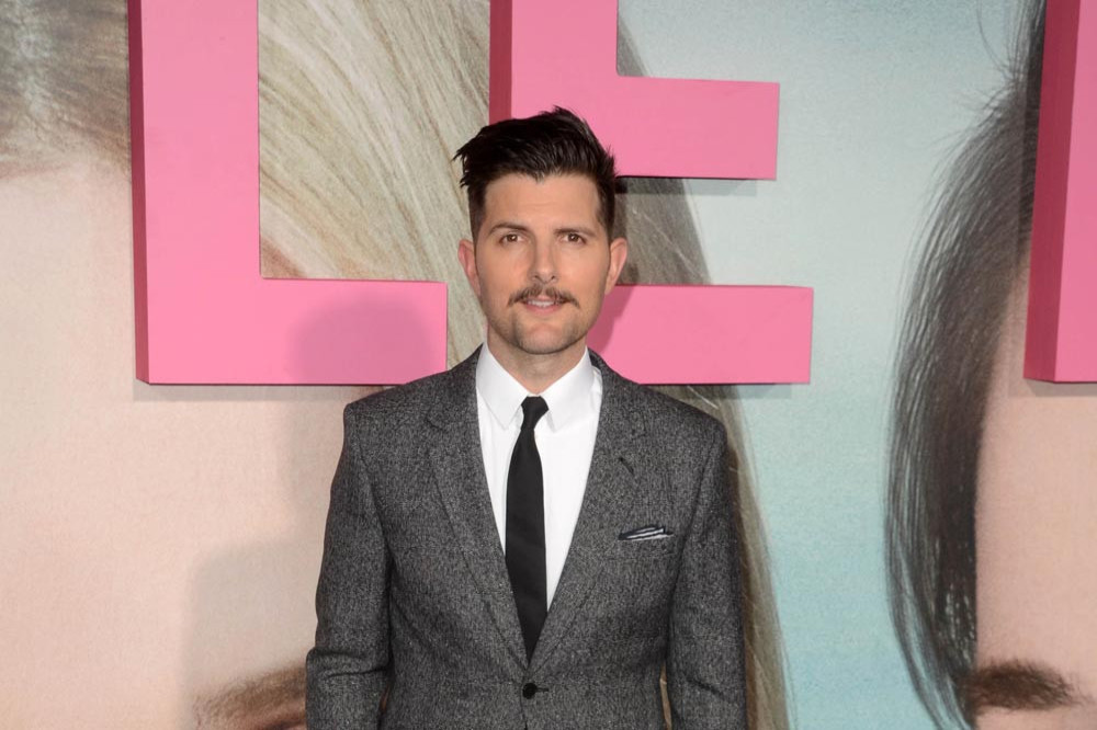 Adam Scott is delighted with the reaction to his casting in 'Madame Web'