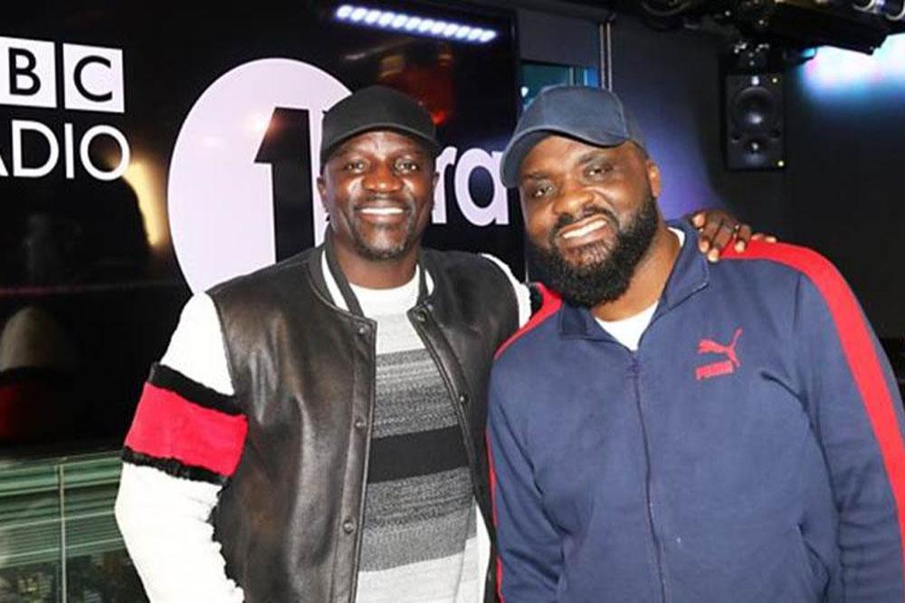 Akon and BBC Radio 1Xtra's Ace 