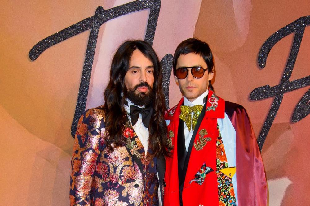 Alessandro Michele with Jared Leto