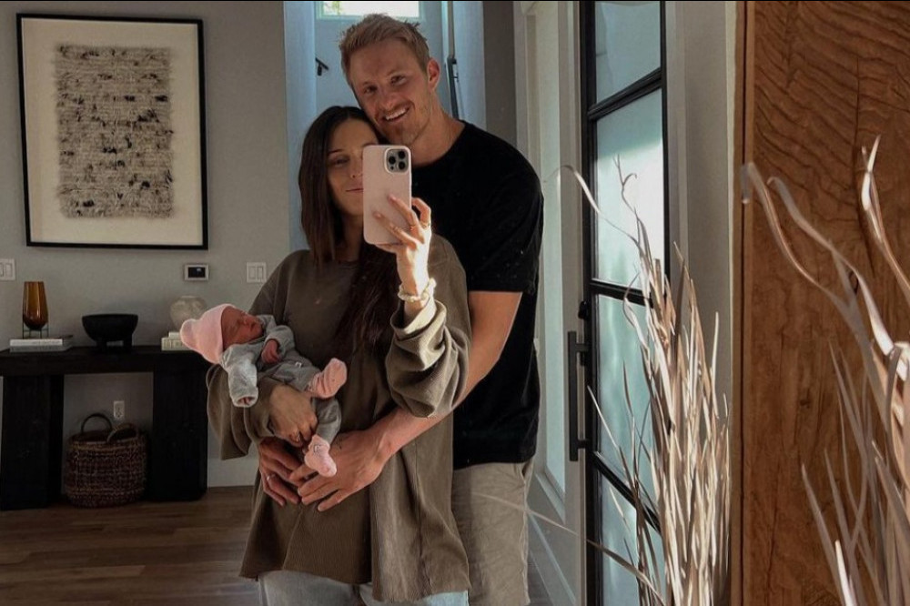 Alexander Ludwig and his wife Lauren have become parents to a daughter
