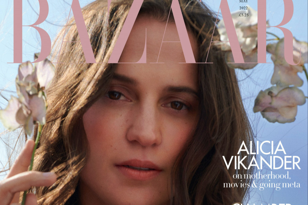 Alicia Vikander covers Harper's Bazaar