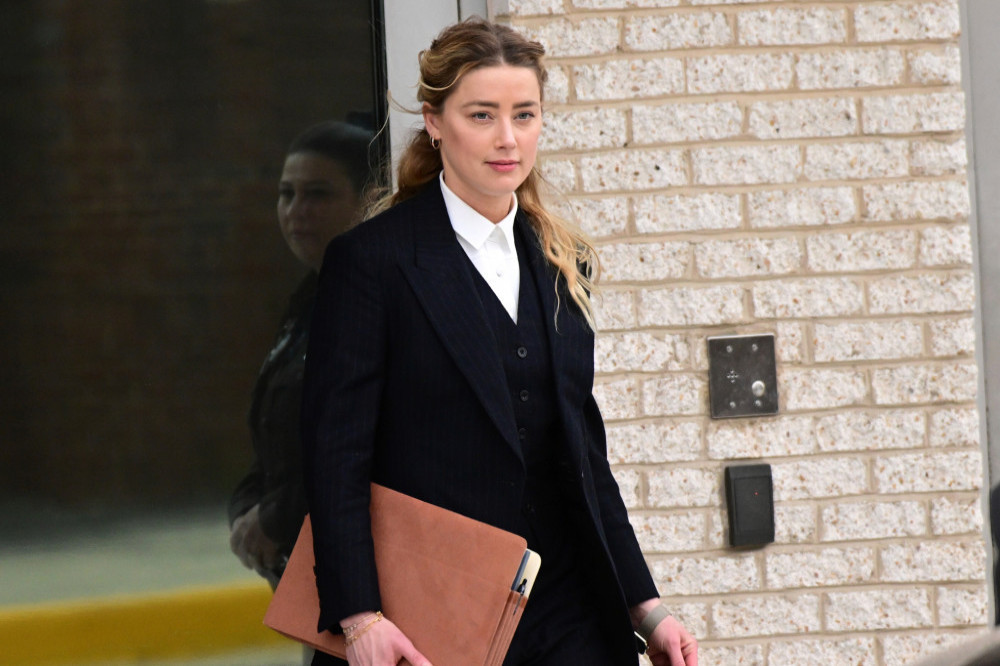 Amber Heard at the court in Virginia