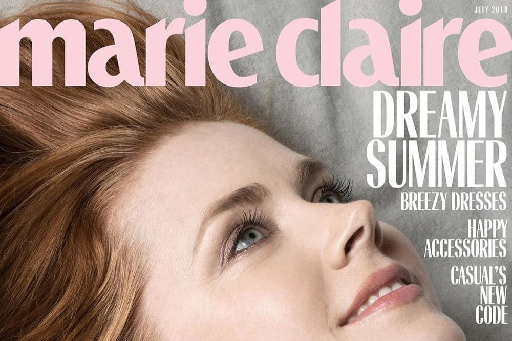 Amy Adams covers Marie Claire magazine 