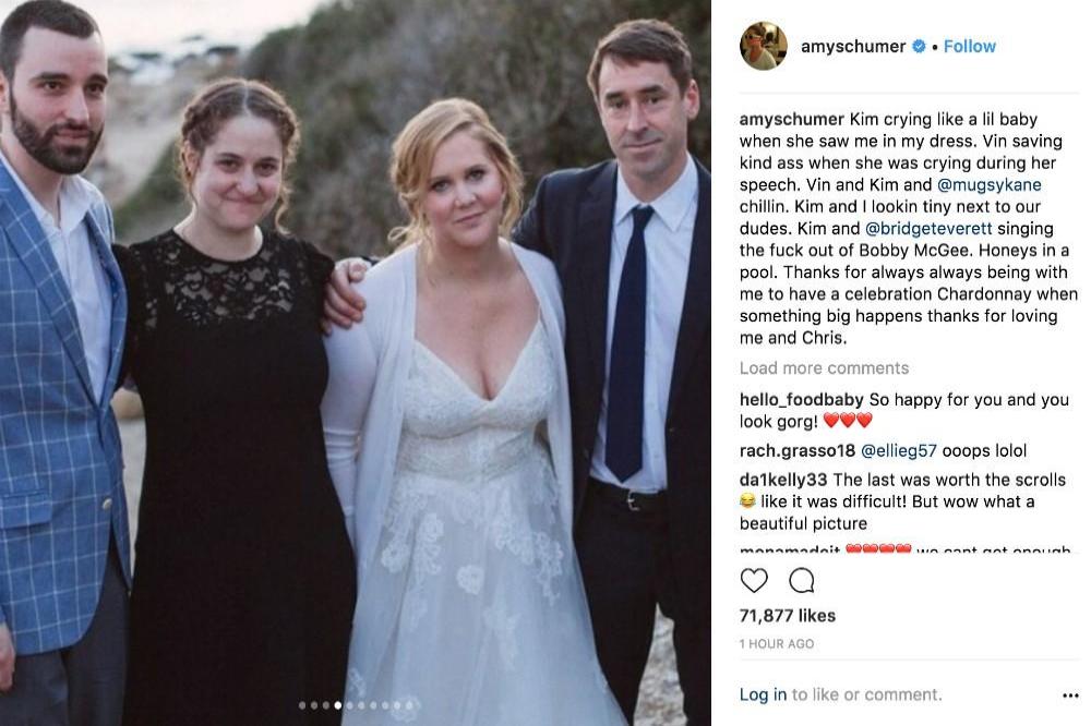 Amy Schumer's Instagram (c) post 