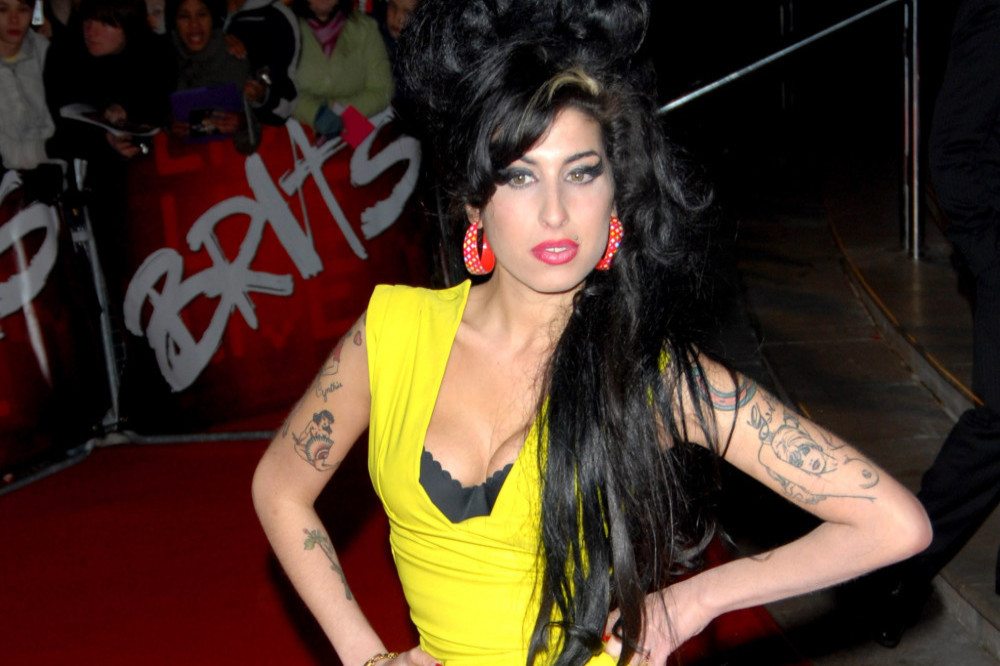 Amy Winehouse at the BRITs 2007