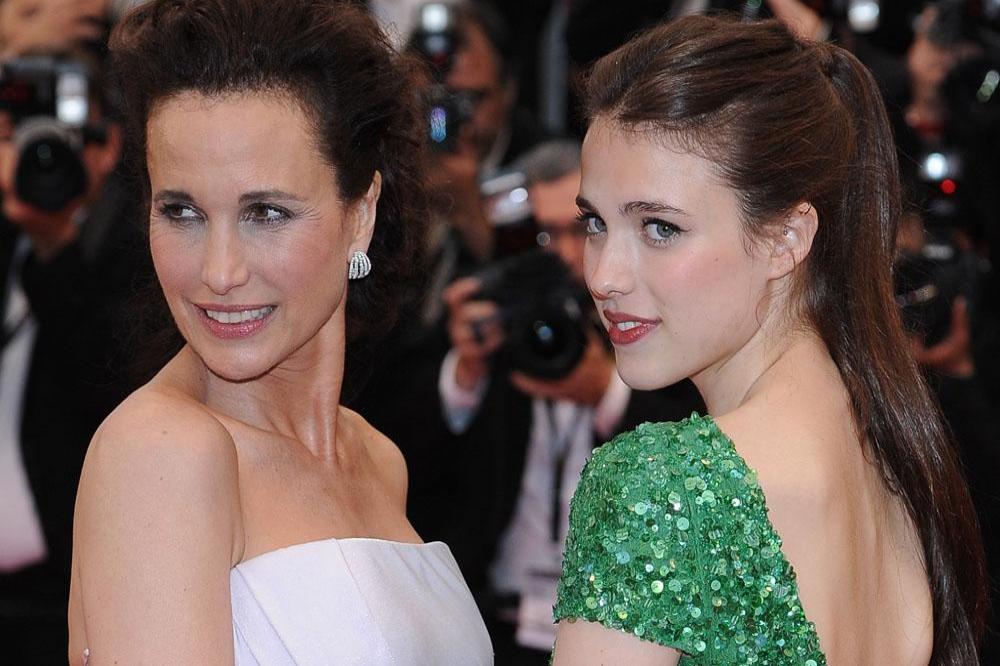 Andie MacDowel and daughter Margaret Qualley