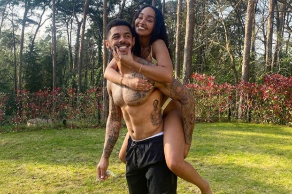 Andre Gray and Leigh-Anne Pinnock (c) Instagram