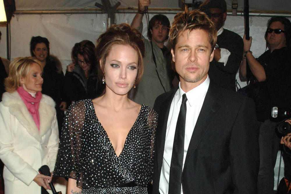 Angelina Jolie has been accused of trying to turn her kids against Brad Pitt