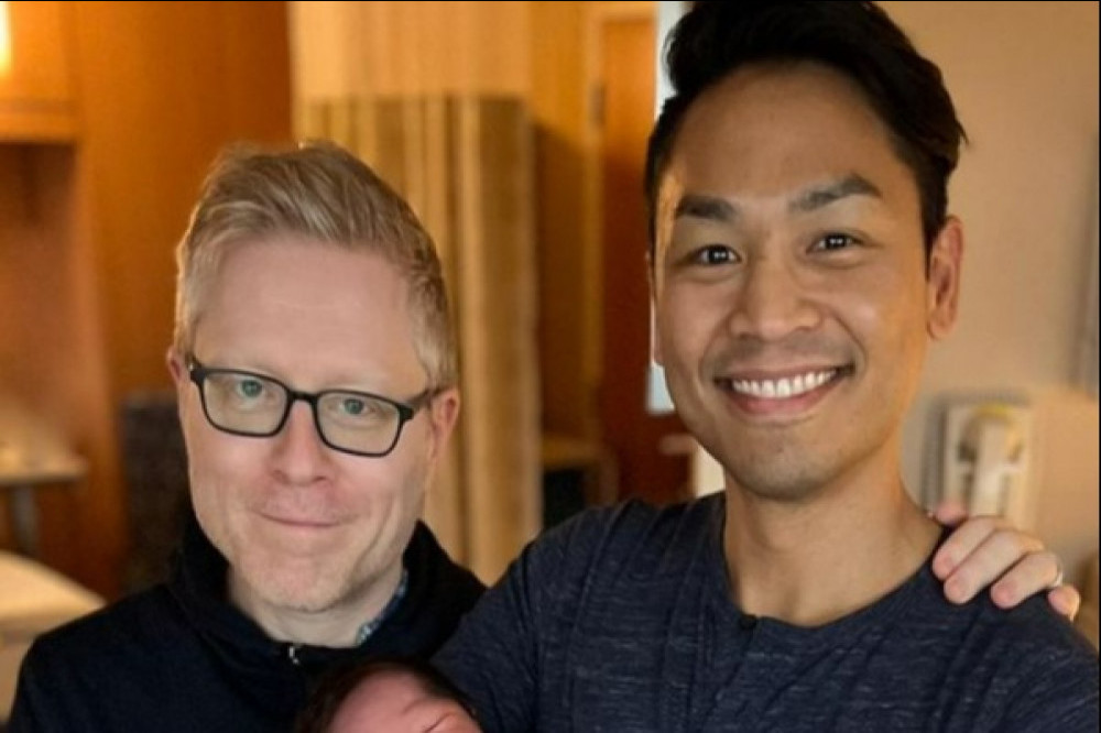 Anthony Rapp becomes a dad for the first time (C) Anthony Rapp/Instagram