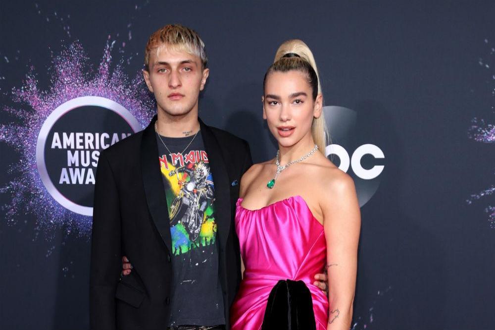 Anwar Hadid and Dua Lipa