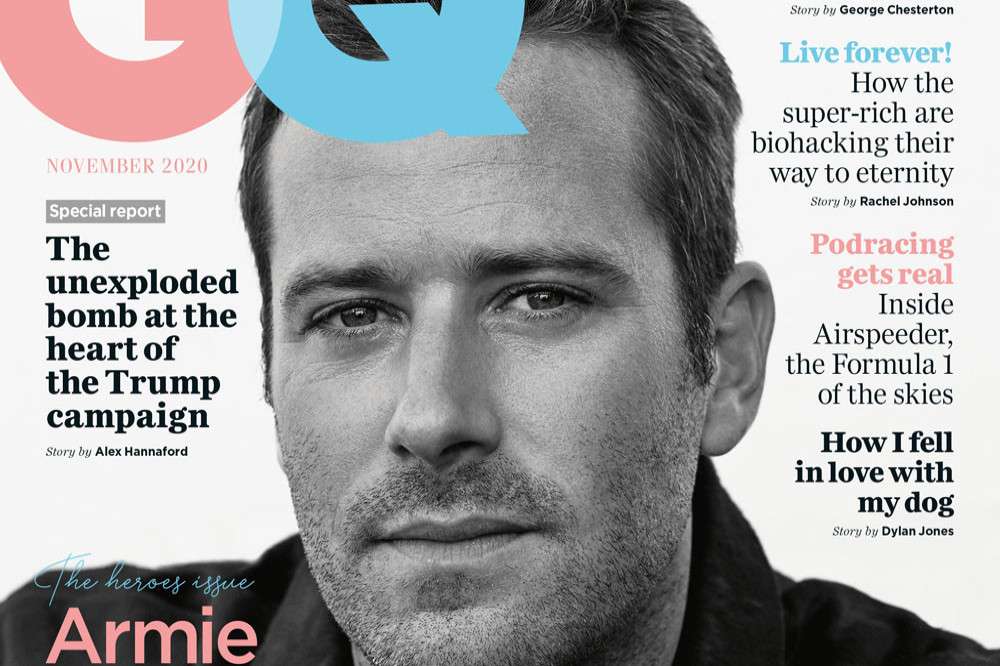 Armie Hammer covers GQ
