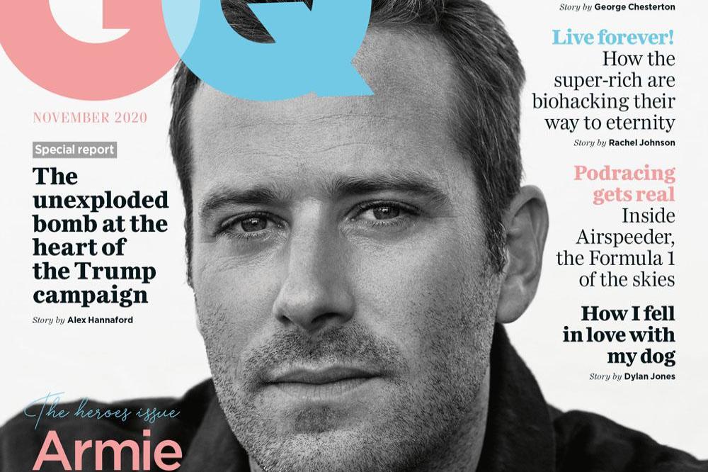 Armie Hammer on GQ cover