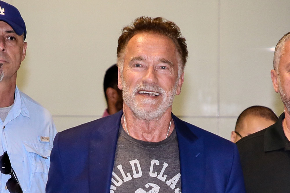 Arnold Schwarzenegger in Brazil in 2019